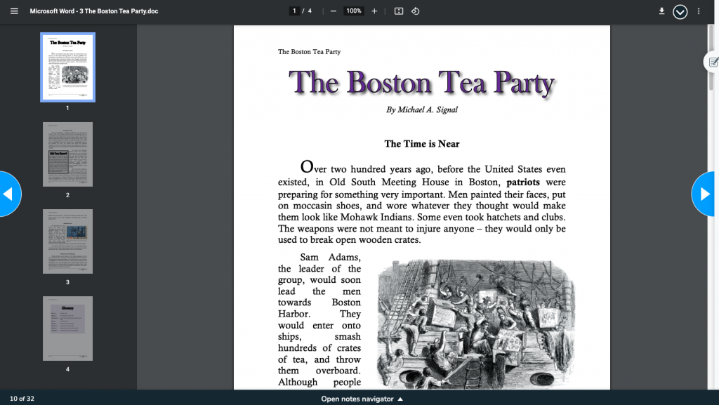 PDF Viewer on Nearpod